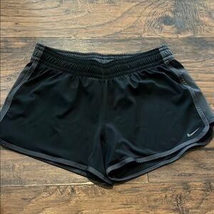Nike Dri-Fit Black Athletic Shorts Lightweight Breathable